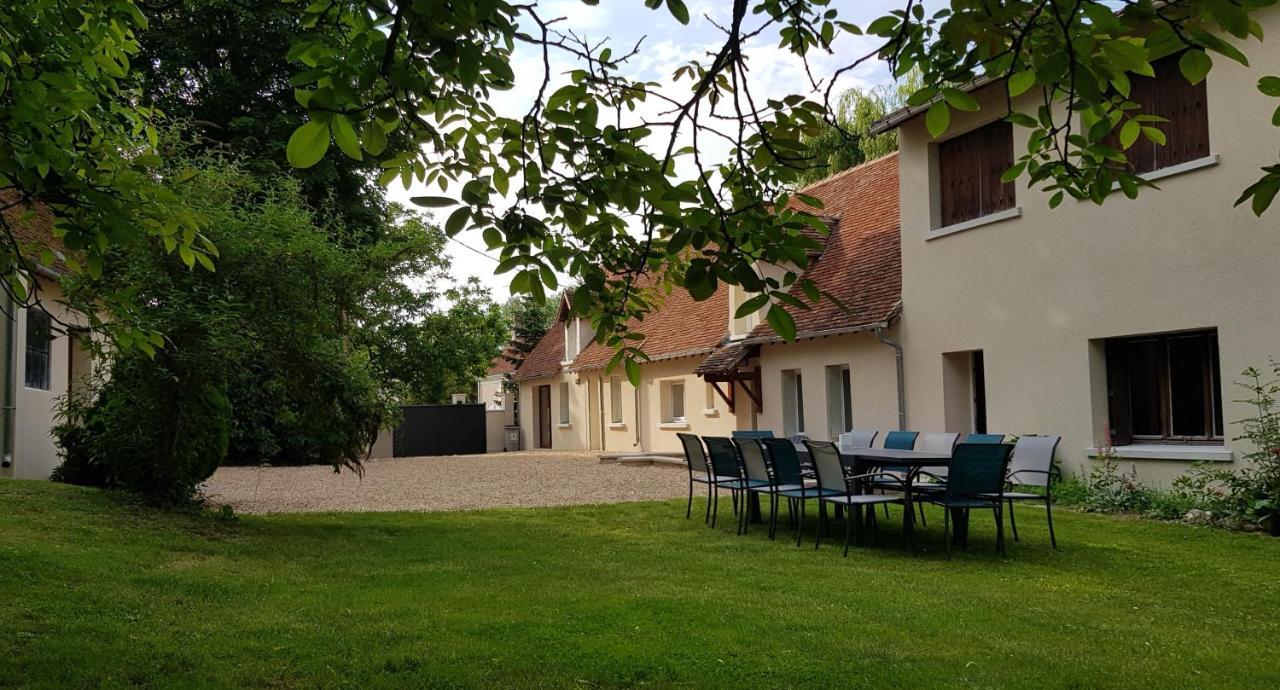 Maison de vacances A l'Ombre du Saule à côté du Zoo de Beauval et Châteaux de la Loire Selles-sur-Cher Extérieur photo